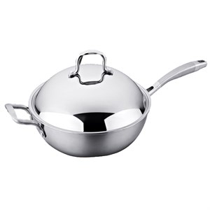 Mary Stainless Steel Wok